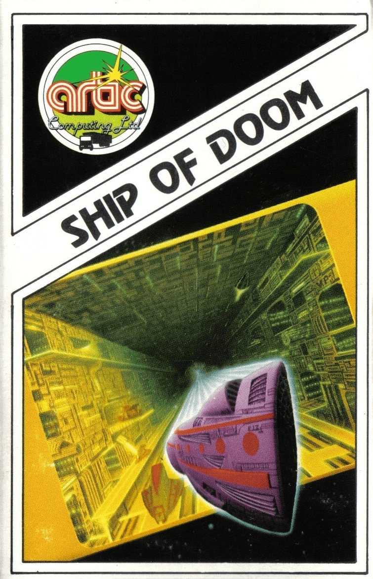 Ship Of Doom box art for Commodore 64